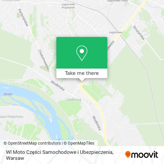 Wl Moto Części Samochodowe i Ubezpieczenia map