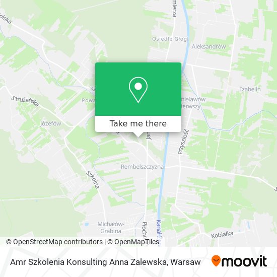 Amr Szkolenia Konsulting Anna Zalewska map