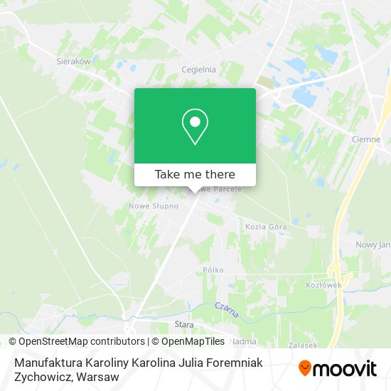 Manufaktura Karoliny Karolina Julia Foremniak Zychowicz map