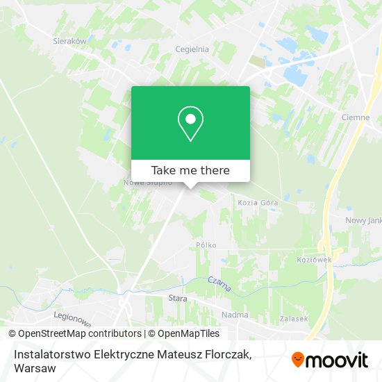 Instalatorstwo Elektryczne Mateusz Florczak map