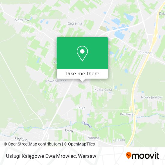 Usługi Księgowe Ewa Mrowiec map