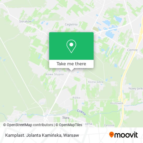 Kamplast. Jolanta Kamińska map