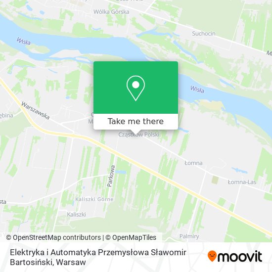 Elektryka i Automatyka Przemysłowa Sławomir Bartosiński map