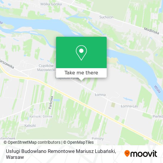 Usługi Budowlano Remontowe Mariusz Lubański map