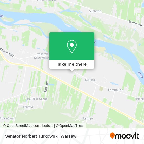 Senator Norbert Turkowski map