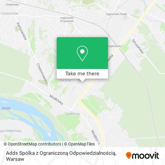 Adds Spólka z Ograniczoną Odpowiedzialnością map