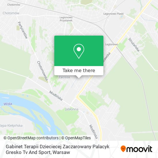 Gabinet Terapii Dzieciecej Zaczarowany Palacyk Gresko Tv And Sport map