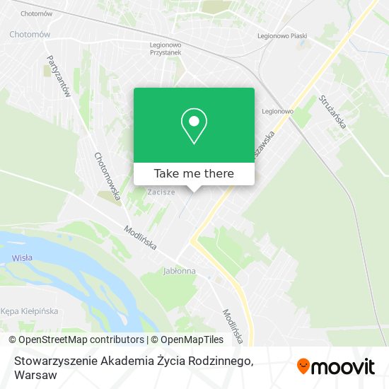 Stowarzyszenie Akademia Życia Rodzinnego map