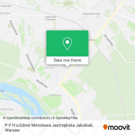 P P H u Edmir Mirosława Jastrzębska Jakubiak map