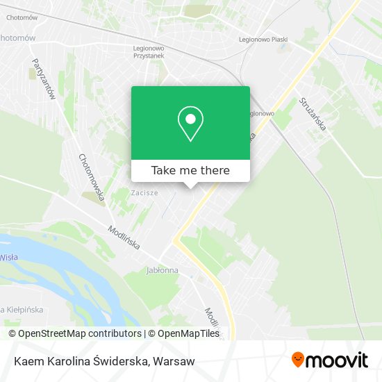 Kaem Karolina Świderska map