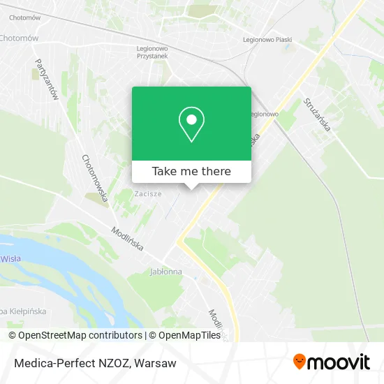 Карта Medica-Perfect NZOZ