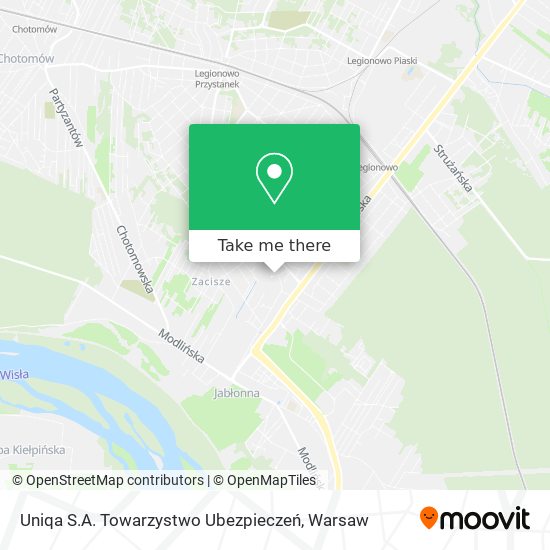 Uniqa S.A. Towarzystwo Ubezpieczeń map