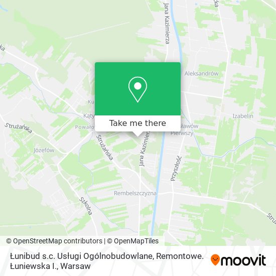 Łunibud s.c. Usługi Ogólnobudowlane, Remontowe. Łuniewska I. map