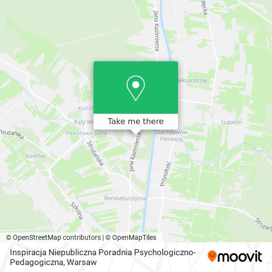 Inspiracja Niepubliczna Poradnia Psychologiczno-Pedagogiczna map