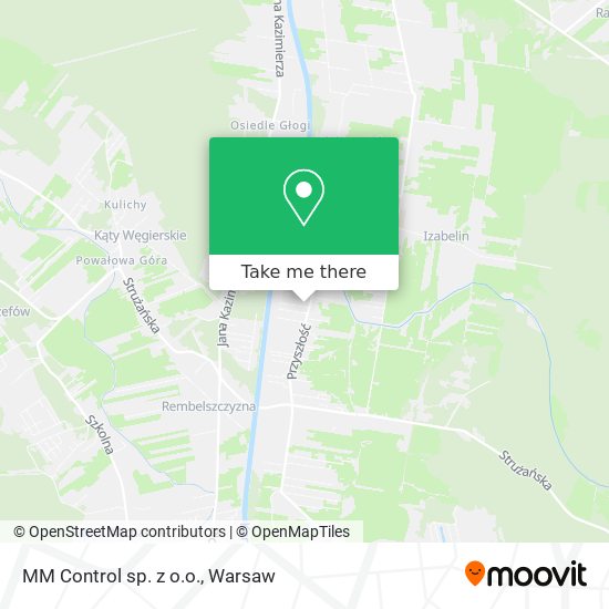 MM Control sp. z o.o. map