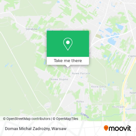 Domax Michał Zadrożny map