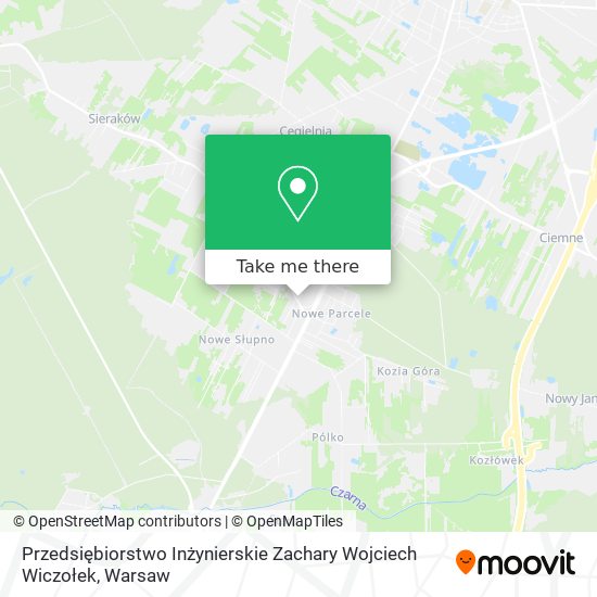 Przedsiębiorstwo Inżynierskie Zachary Wojciech Wiczołek map