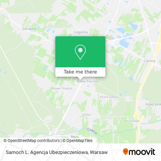 Samoch L. Agencja Ubezpieczeniowa map