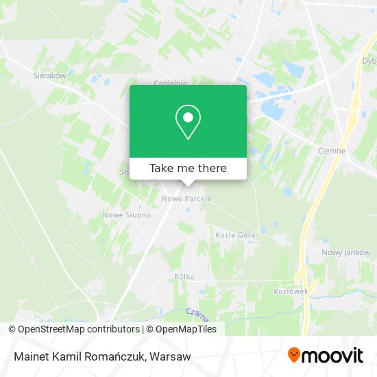 Mainet Kamil Romańczuk map