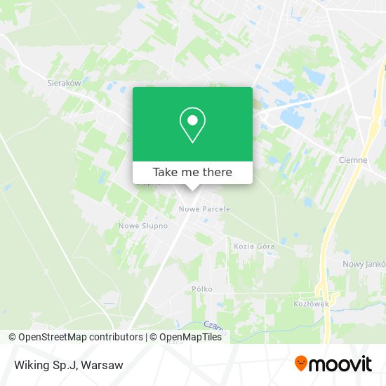 Wiking Sp.J map