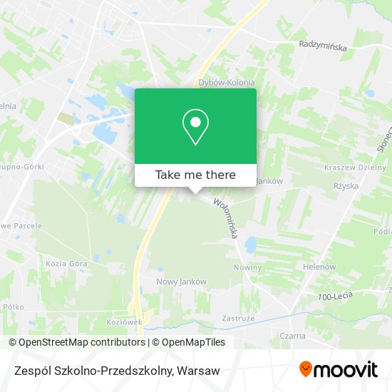 Zespól Szkolno-Przedszkolny map