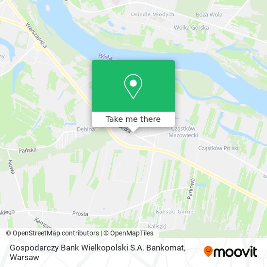 Gospodarczy Bank Wielkopolski S.A. Bankomat map