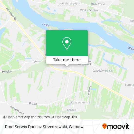 Dmd Serwis Dariusz Strzeszewski map