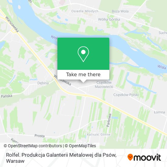 Rolfel. Produkcja Galanterii Metalowej dla Psów map