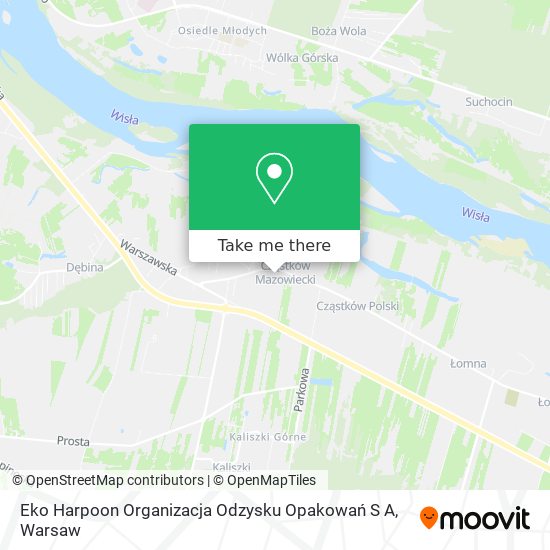 Eko Harpoon Organizacja Odzysku Opakowań S A map