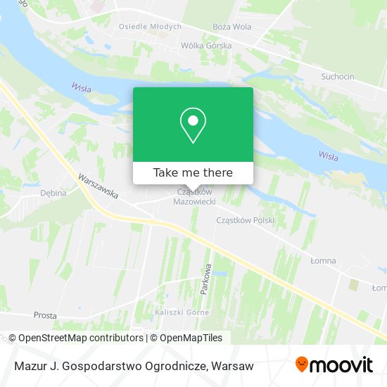 Mazur J. Gospodarstwo Ogrodnicze map