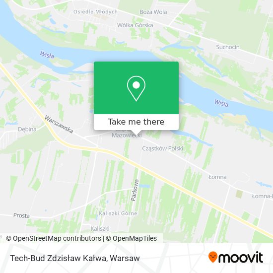 Tech-Bud Zdzisław Kałwa map