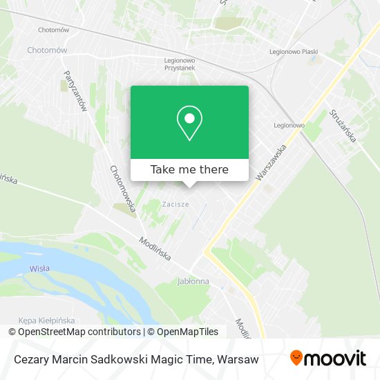 Cezary Marcin Sadkowski Magic Time map