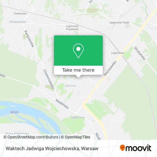 Waktech Jadwiga Wojciechowska map