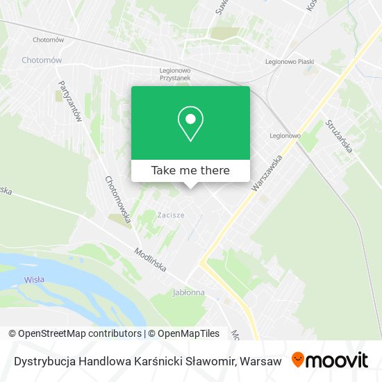 Dystrybucja Handlowa Karśnicki Sławomir map