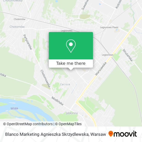 Blanco Marketing Agnieszka Skrzydlewska map