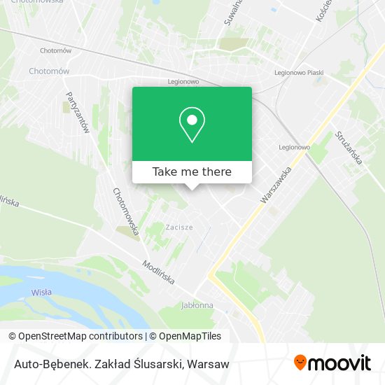 Auto-Bębenek. Zakład Ślusarski map