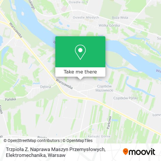 Trzpioła Z. Naprawa Maszyn Przemysłowych, Elektromechanika map