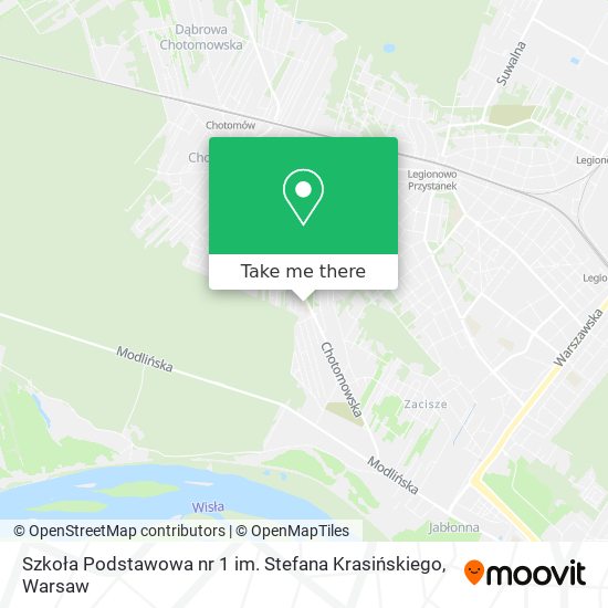 Szkoła Podstawowa nr 1 im. Stefana Krasińskiego map