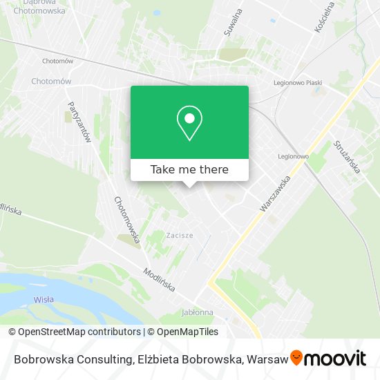 Bobrowska Consulting, Elżbieta Bobrowska map