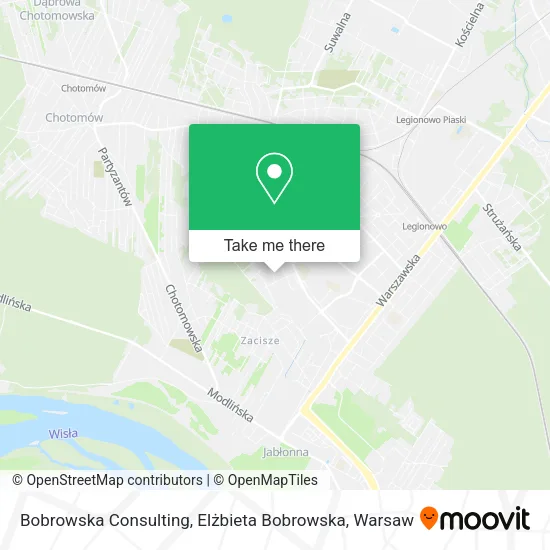 Карта Bobrowska Consulting, Elżbieta Bobrowska
