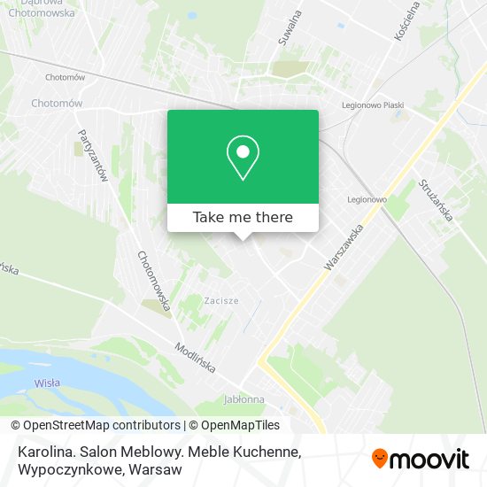 Karolina. Salon Meblowy. Meble Kuchenne, Wypoczynkowe map