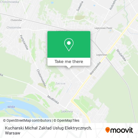 Kucharski Michał Zakład Usług Elektrycznych map