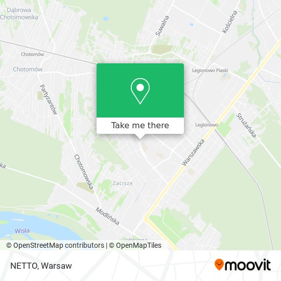 NETTO map