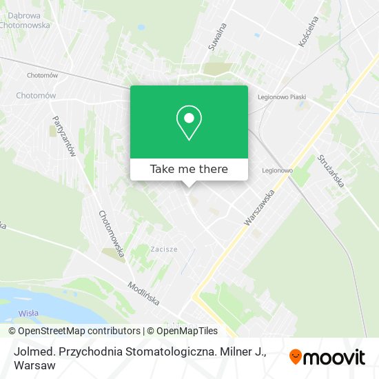 Jolmed. Przychodnia Stomatologiczna. Milner J. map