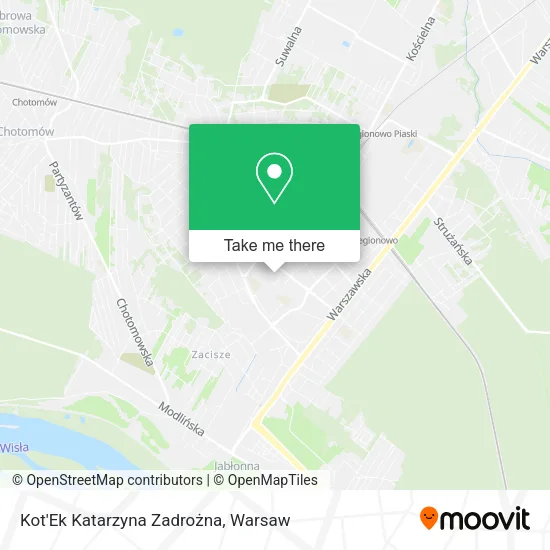 Карта Kot'Ek Katarzyna Zadrożna