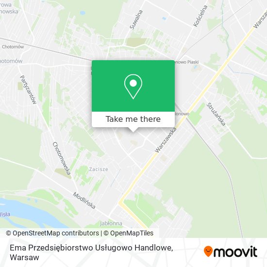 Ema Przedsiębiorstwo Usługowo Handlowe map