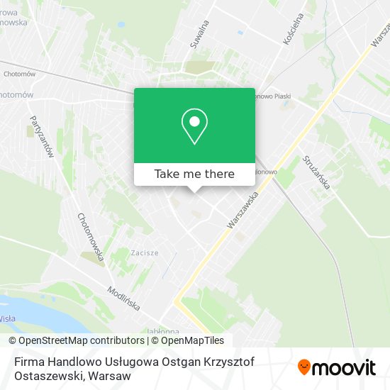 Firma Handlowo Usługowa Ostgan Krzysztof Ostaszewski map