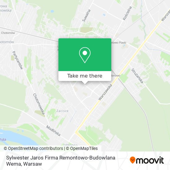 Sylwester Jaros Firma Remontowo-Budowlana Wema map