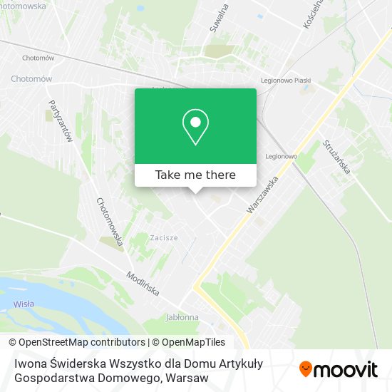 Iwona Świderska Wszystko dla Domu Artykuły Gospodarstwa Domowego map