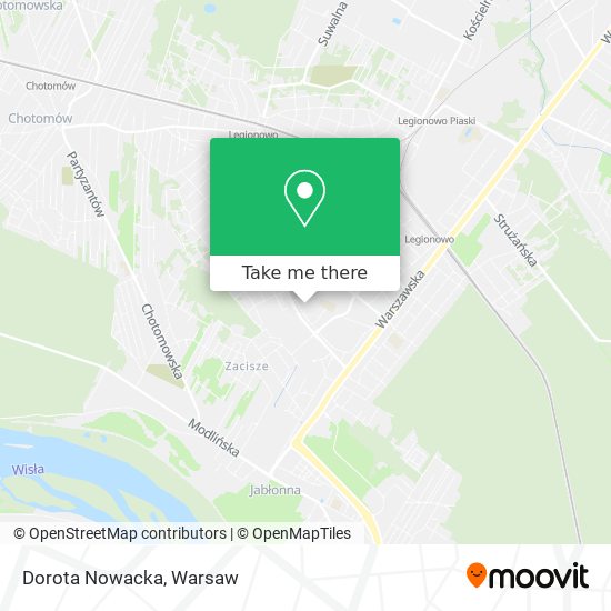 Dorota Nowacka map